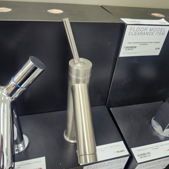 Hansgrohe Axor Series 1 Hole Single Faucet Starck Lever Handle Brushed Nickel Floormodel Clearance as is