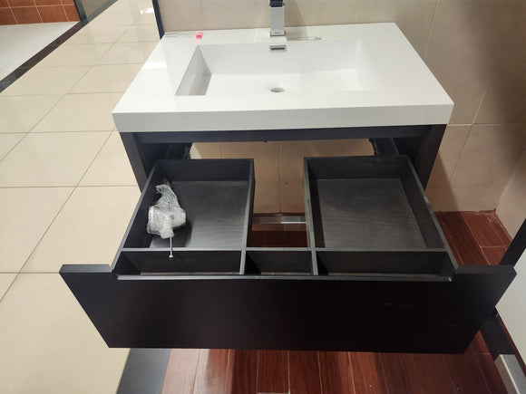 30" Aura Vanity and Countertop Combo (as is)