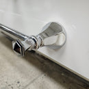 Rubinet Hexis 24 Inch Single Towel Bar Floormodel Sold As Is-7
