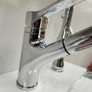 Vida Kitchen Faucet with Extending Faucet Head Chrome Floormodel Clearance As Is-8