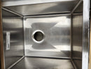 Franke 29 x 18 Kitchen Sink Stainless Steel 2 Bowl Undermount Compact CPX120 Floormodel Clearance As is-4
