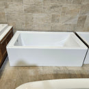 Produits Neptune 60 x 32 Pia Left Hand Alcove Bathtub with Skirt Floormodel Clearance as is m10-1