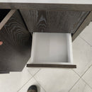 Vida Deco York 71 x 21 Vanity and Aura Countertop Sink Combo No handles Floormount Clearance as is L1-14