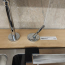 Kohler Kitchen Faucet Arm Karbon Deckmount Lever Handle Floormodel as Is Sprayhead missing M10-3