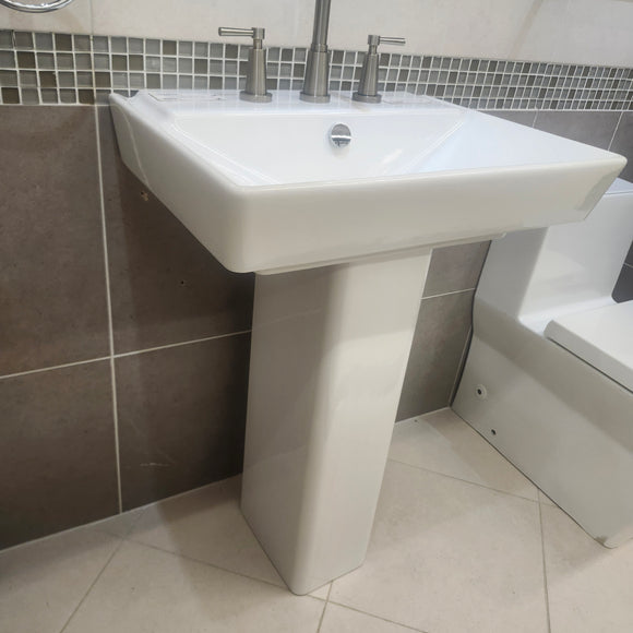 Kohler Reve Pedestal 2pc Combo White Floormodel Clearance as is (H19) K5027 K5032