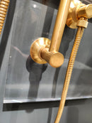 House of Rohl Gold Shower Accessories Floormodel Clearance as is rough in not included-9