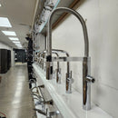 Blanco G-Neck Kitchen Sink Faucet Floor Model Missing the Handle Sold As is Floormodel Clearance-4