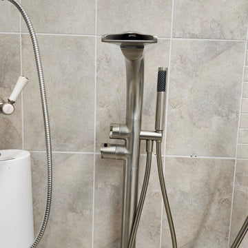 Victoria & Albert Floormount Roman Deck Faucet TU15 Floormodel Clearance M8 - 0