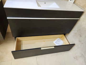 Vanico Mini Condo 48 x 16 vemont top m-888-sm nova black special floormount clearance as is l11 - 0
