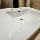 Fairmont 37 x 22 Ceramic Countertop Sink 8CC White Floormodel As is (H14)-6