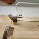 Vida 940 Series Glass Shelf Bathroom Accessory Floormodel Sold As is-5