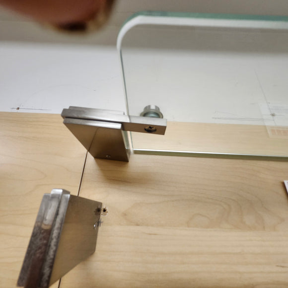 Vida 940 Series Glass Shelf Bathroom Accessory Floormodel Sold As is