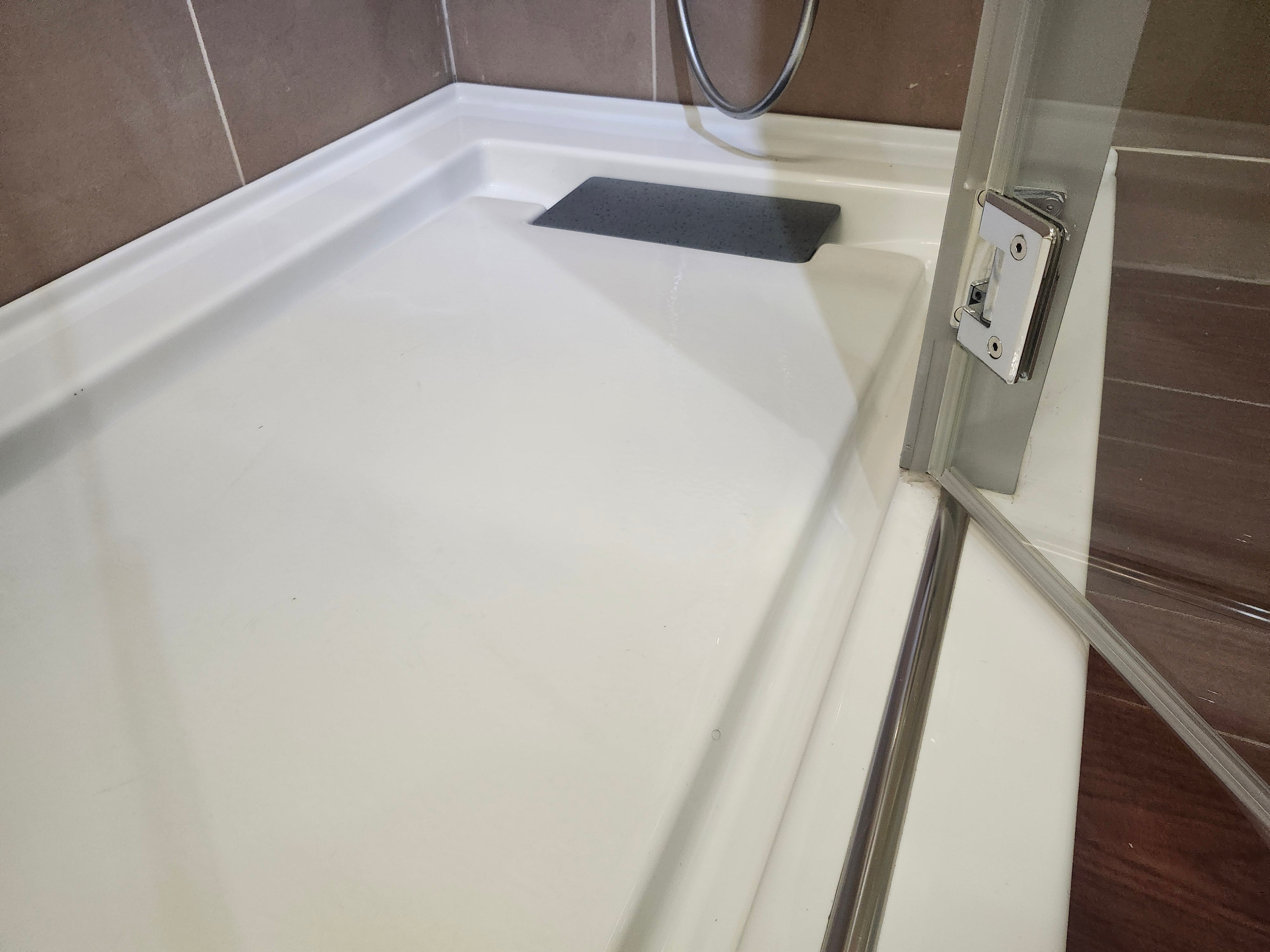 Maax shower door combo with shower base (as is)