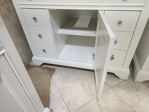 42" Fairmont Framingham Vanity and Countertop Combo with Mirror (as is) k11