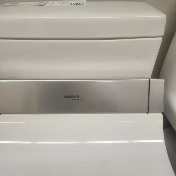 Duravit Starck Floormount Toilet Elongated with Washlet Floormodel Clearance as is I8 2120510001 610001001001