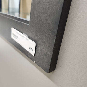 CB 20 x 32 Grey Vanity Mirror Sold as is Floormodel Clearance Isle next to G - 0