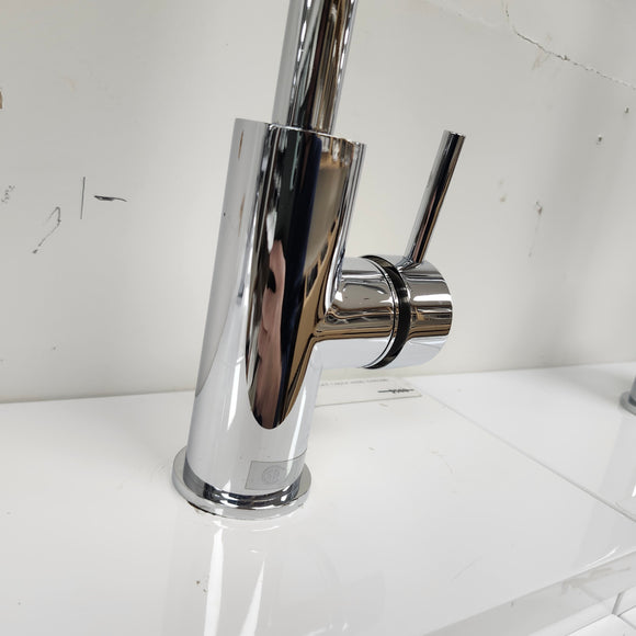Single Hole Bathroom Faucet with Lever Handle Floormodel As Is