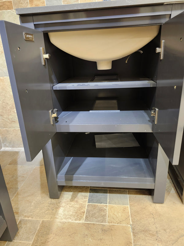 24" Fairmont Design Vanity & Countertop combo (as is)