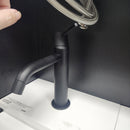 Aquabrass Treemme Single Hole Matte Black Faucet Floormodel Clearance Sold as is (153)-8
