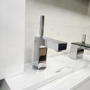 Hansgrohe Axor Series Single Hole Faucet Chrome Square Floormodel Clearance As Is-5