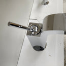 Aquabrass Hey Joe Low Solid Spout Kitchen Faucet Chrome Sold as is Floormodel Clearance-8