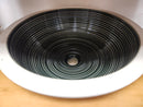 Undermount Designer 13 3/4 Inch Round Bathroom Sink Floormodel Clearance As is-1