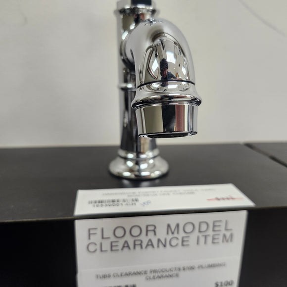 Hansgrohe Axor Series Single 1 Hole Single Pantry Faucet Montreux Cross Handle Chrome Floormodel Clearance as is