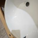 Vida Sage Oval 17.3 x 14.5 Bathroom Undermount Sink Floormodel as is M10-4