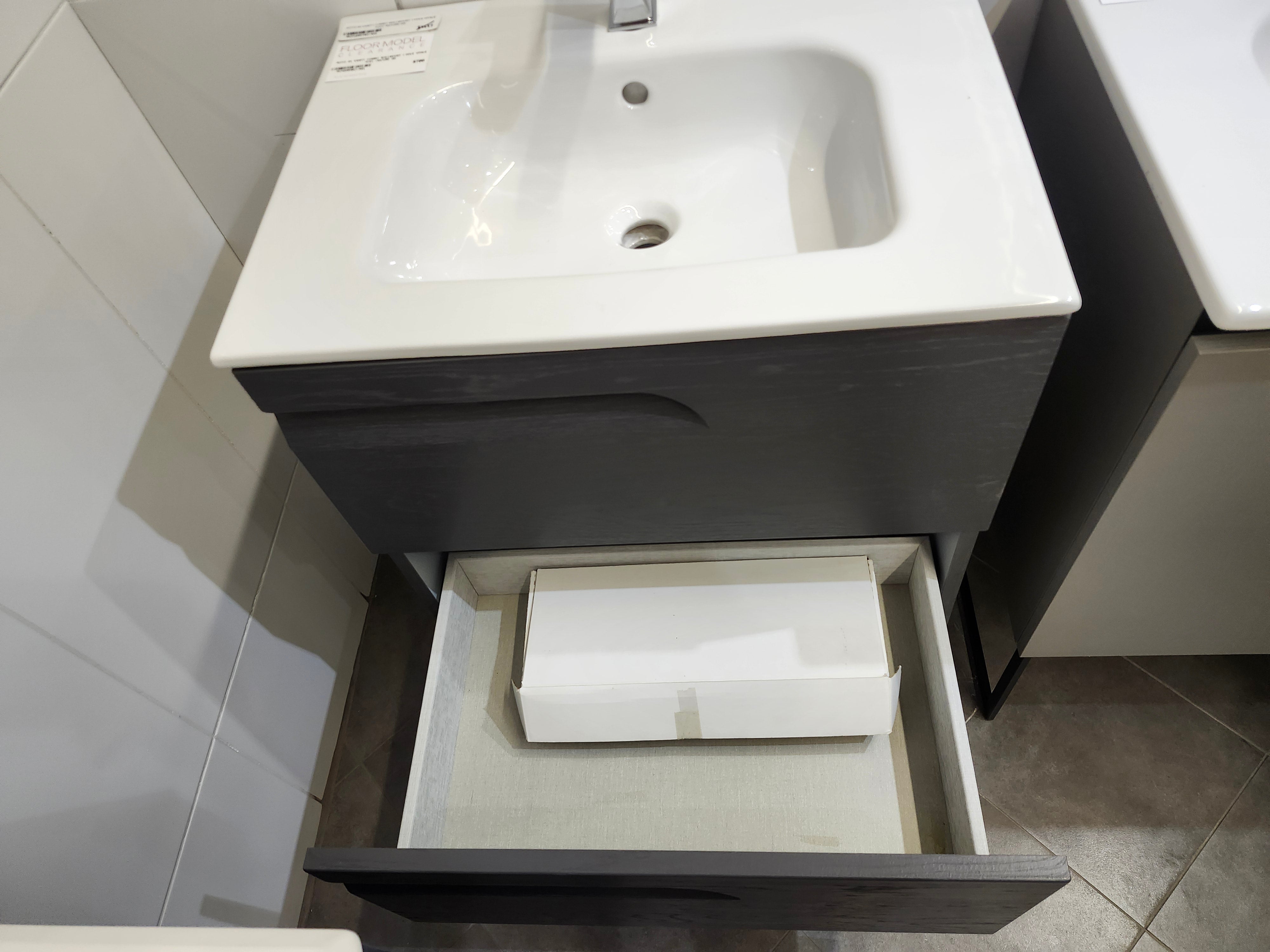 24" Royo Vitale Flex Vanity & Countertop Combo (as is)