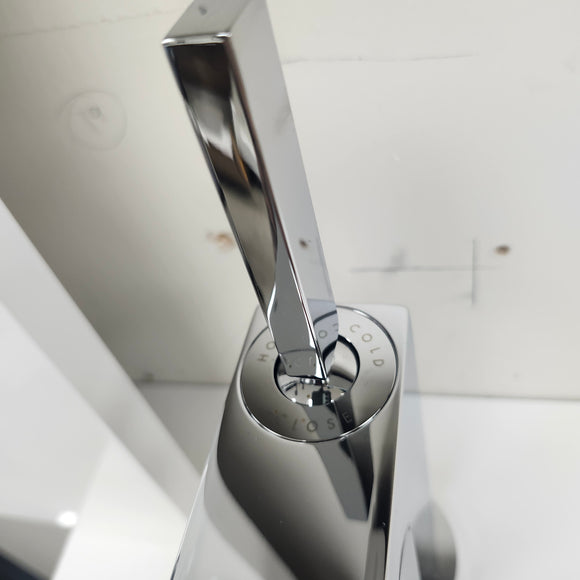 Hansgrohe Axor Series Single Hole Faucet Chrome Square Floormodel Clearance As Is