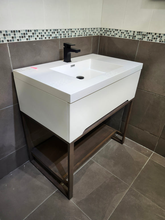 Aura 36" Vanity & Countertop Combo (as is) j2