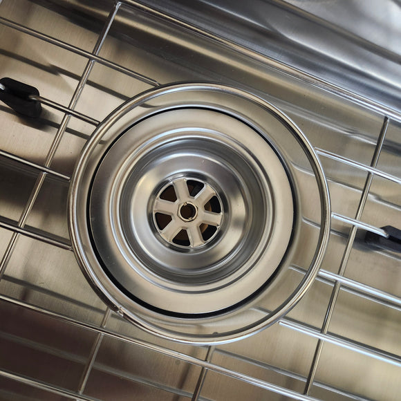 Zomodo Montego 1 Bowl 32 x 18 Undermount Stainless Steel Kitchen Sink MOC762 Floormodel as is M10