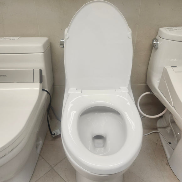 Toto Carlyle II Elongated Skirted 1pc Toilet with Seat Floormodel Clearance as is CST614CEFGA4 SS124 I8