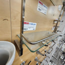 Vida 940 Series Double Glass Shelf Bathroom Accessory Floormodel Sold As is-6