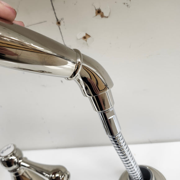 Grohe 4pc Roman Deck Faucet  with Hand Held Shower Floormodel Clearance As is