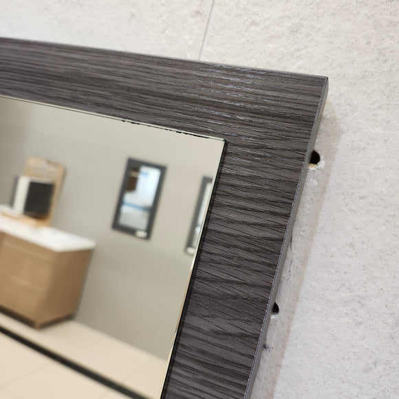 Aura Vanity Mirror Vero Sepia Finish 32 x 26 Floormodel Clearance Sold as is G9