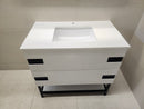 Vida Turin 37" White/Black Vanity with Countertop Combo (as is) m5 (Copy)-1