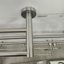 Vida 927 Series 18 Inch Double Towel Bar Bathroom Accessory Floormodel Clearance As Is-3