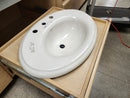 Kohler 28 x 19 Drop In Overmount Bathroom Sink Floormodel Clearance As Is-3