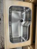 Franke ORX110 Orca 1 Bowl Undermount Fragranite Sink – Stainless Steel Floormodel Clearance-1