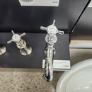 Hansgrohe Axor Series Single 1 Hole Single Pantry Faucet Montreux Cross Handle Chrome Floormodel Clearance as is-2