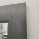CB 20 x 32 Grey Vanity Mirror Sold as is Floormodel Clearance Isle next to G-6