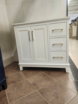 37" Madison Vanity and Countertop Combo (as is)