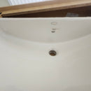Kohler Ladena 21 x 14 Square Almond Undermount Bathroom Vanity Sink Floormodel k2215 Clearance As is M10-3