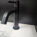 Aquabrass Treemme Single Hole Matte Black Faucet Floormodel Clearance Sold as is (153)-2