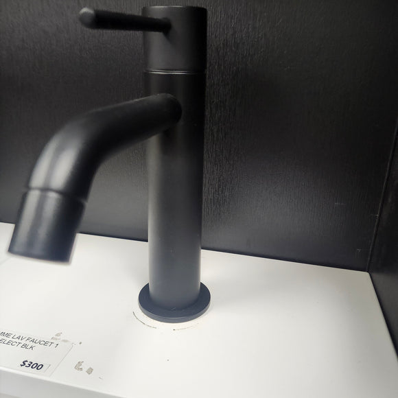Aquabrass Treemme Single Hole Matte Black Faucet Floormodel Clearance Sold as is (153)