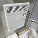 Convectair Wall-Mounted Bathroom Fan Heater - Timer Boost Electric 240V Heater White Floormodel Clearance As Is i15-1