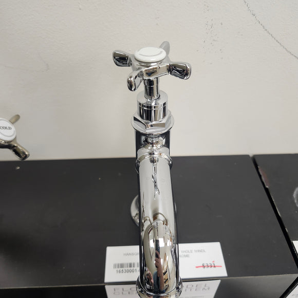 Hansgrohe Axor Series Single 1 Hole Single Pantry Faucet Montreux Cross Handle Chrome Floormodel Clearance as is