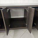 Vida Deco York 71 x 21 Vanity and Aura Countertop Sink Combo No handles Floormount Clearance as is L1-11