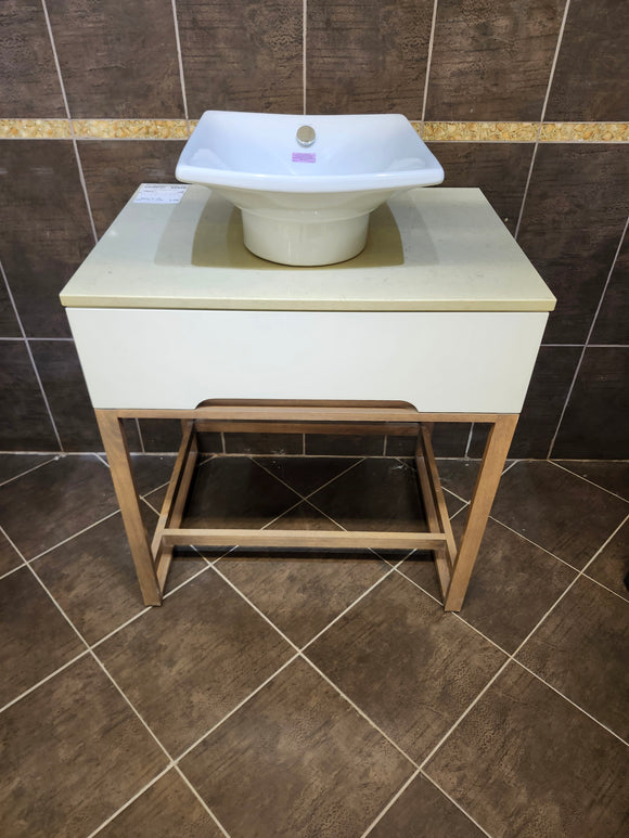 30" Aura Rideau Canal Vanity kohler vessel combo (as is)